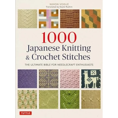 Afbeelding van 1000 Japanese Knitting &amp; Crochet Stitches