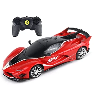 Afbeelding van TURBO CHALLENGE Ferrari FXX Evo RC Prestige 095604 op afstand bestuurbare auto rood 1/24 batterijen niet inbegrepen kunststof vanaf 6 jaar