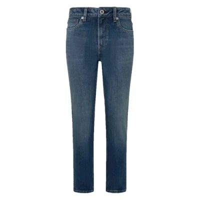 Image de Pepe Jeans Jean fuselé taille haute pour femme Violet, Bleu (Denim HV3), 33W / 30L