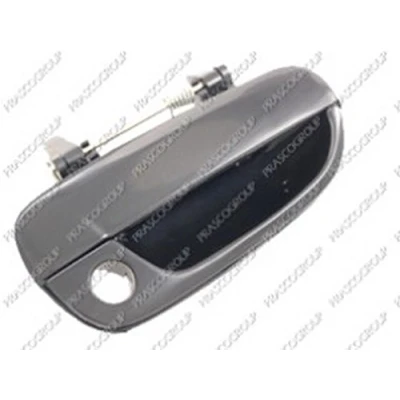 Afbeelding van PRASCO HN0168001 Deurgrepen Buiten, Rechts voor Zwart Glad HYUNDAI: ACCENT 2