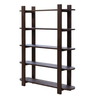 Afbeelding van Giga Meubel Wandkast Bruin 160x38x190cm Mangohout Kast Luuk