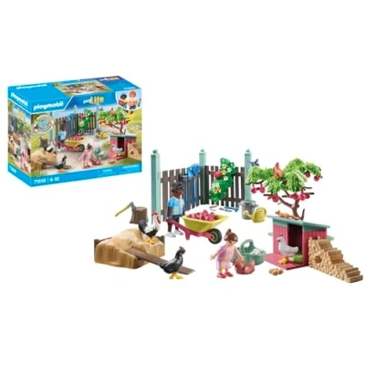 Image de Playmobil My Life 71510 Poulailler et jardin