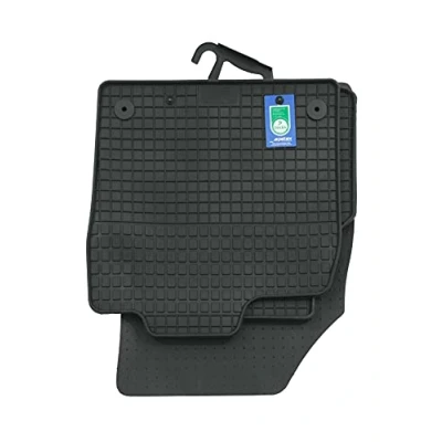 Afbeelding van PETEX Set van 4 rubberen matten voor ID.4 vanaf 02/2021, zwart