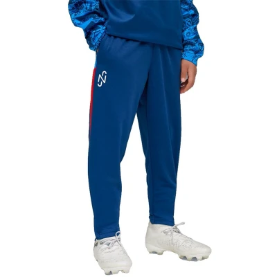Afbeelding van PUMA Neymar Jr Playmaker voetbaltrainingsbroek, Blauw/Wit, Maat 7 8Y