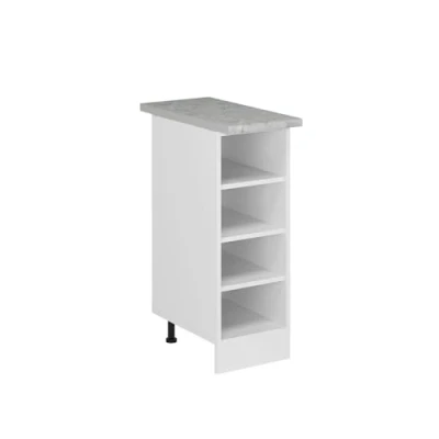 Afbeelding van Vicco R LineKeukenKeukenrek 30 cm , WB Marmer Wit