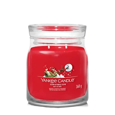 Afbeelding van Yankee Candle Geurkaars Medium Jar Christmas Eve 368 gr