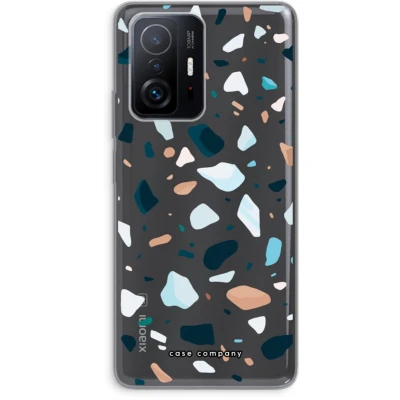 Afbeelding van Case Company® hoesje geschikt voor Xiaomi 11T Terrazzo N13 Soft Cover Telefoonhoesje Bescherming aan alle Kanten en Schermrand