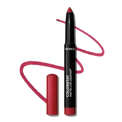 Afbeelding van Revlon Lipstick Colorstay Matte LITE Crayon Lippenstift, Maat: 1.4 g, Air kiss