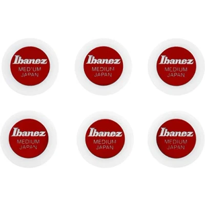 Afbeelding van Ibanez Round Shape plectrum 0.80 mm 6 pack