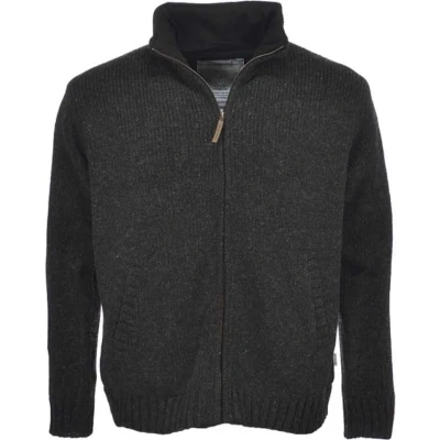 Afbeelding van Pure Wool Herenvest MNL 1703 Antraciet