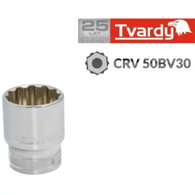 Afbeelding van Tvardy 12 pt socket 1/2&quot; mm