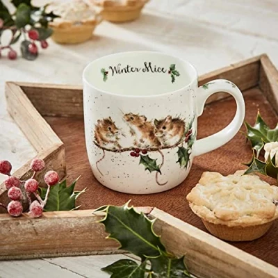 Afbeelding van Wrendale Mok Winter Mice