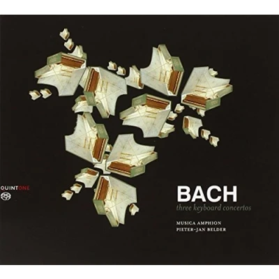 Afbeelding van Musica Amphion P.J. Belder Bach Three Keyboard Concertos (CD)