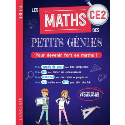 Image de Les MATHS des PETITS GENIES : Tout le CE2