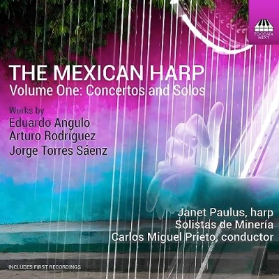 Afbeelding van Janet Paulus, Solistas De Mineria, Carlos Miguel Prieto The Mexican Harp, Volume One: Concertos And Solos (CD)