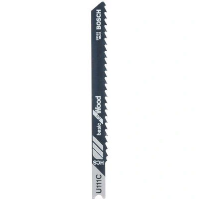 Afbeelding van Bosch Accessories 2609256755 Decoupeerzaagblad HCS, U 111 C 2 stuk(s)