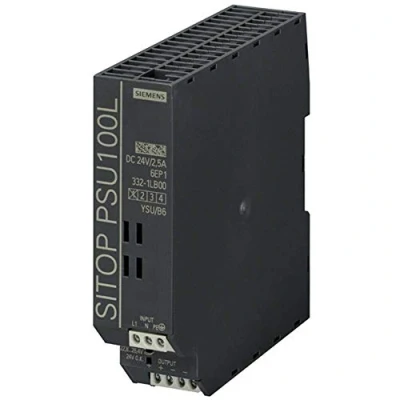 Afbeelding van Siemens SITOP PSU100L 24 V/2,5 A DIN rail netvoeding V/DC 2.5 60 W Aantal uitgangen: 1 x Inhoud: stuk(s)