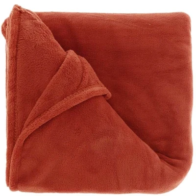 Afbeelding van Unique Living Plaid Claudi 130x160cm Red