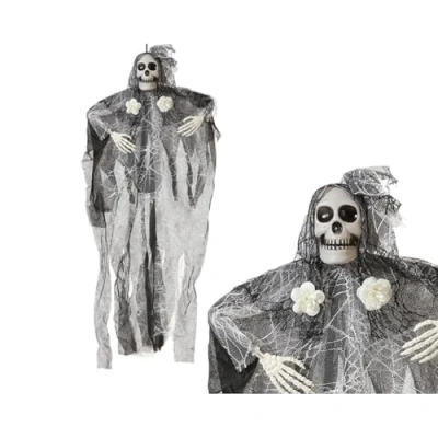 Afbeelding van Halloween Decoraties Skelet 90 x 70 cm Bruid