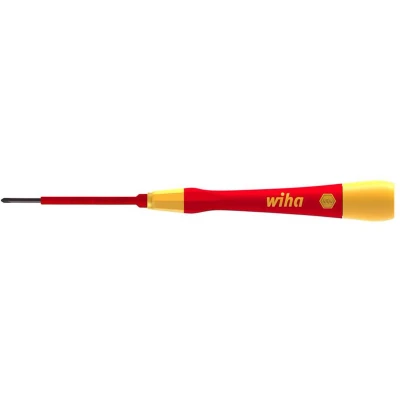 Afbeelding van Wiha 42378 Elektronica, VDE, Elektronica en fijnmechanica Kruiskop schroevendraaier PH 0 Koplengte: 65 mm