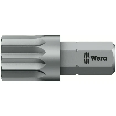 Afbeelding van Wera 1/4 veeltand bit m10 x 25mm