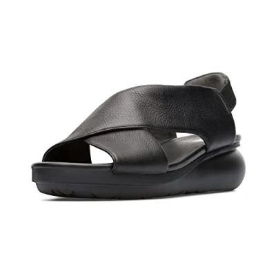 Afbeelding van Camper Balloon Sandalen met plateauzool, Dames, Maat: 42, Sella Leer