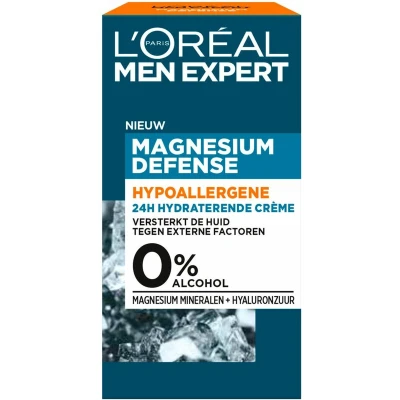 Afbeelding van 3x L&#039;Oréal Men Expert Magnesium Defence Dagcrème 50 ml