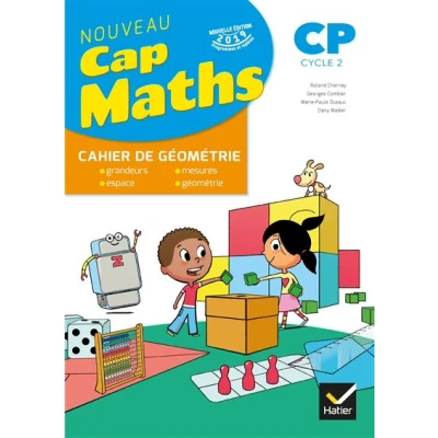 Image de CAP MATHS CP Éd. 2019 Cahier de Géométrie Mesure