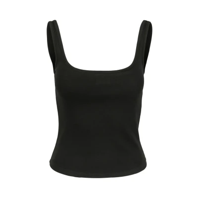 Afbeelding van Urban Classics WIDE NECK Top, Dames, Maat: Large, Black
