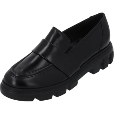 Afbeelding van Paul Green Pantoufles &amp; Mocassins 1173 008 en cuir lisse pour femme Noir, Noir , 36 EU