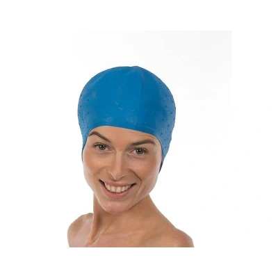 Afbeelding van Sibel Blondeermuts Rubber Blauw