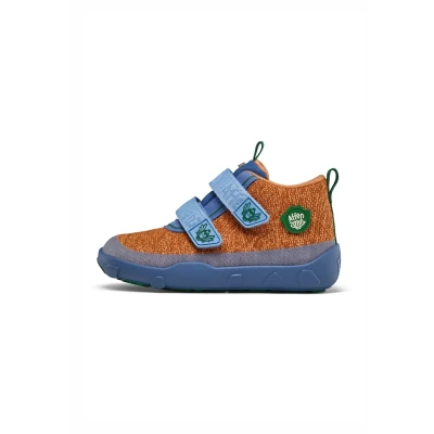 Afbeelding van Affenzahn Superzacht Buddy leren blotevoetenschoenen met klittenbandsluiting voor warme en droge dagen in de lente, zomer herfst, maat 21 32, Bruine Paradijsvogel, 25 EU