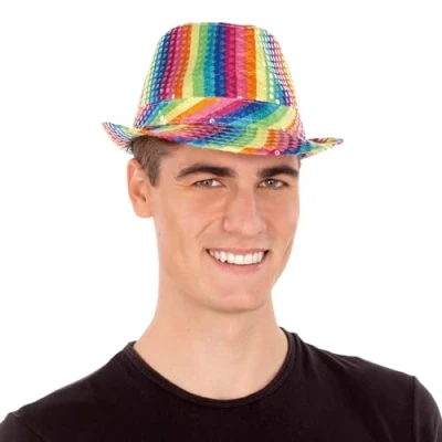 Afbeelding van Hoed Rainbow My Other Me Één maat 58 cm