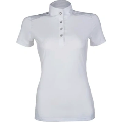 Afbeelding van HKM Wedstrijdshirt Premium Wit XL