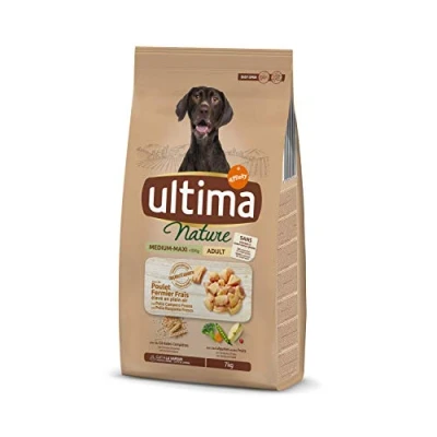 Afbeelding van Ultima Nature Medium / Maxi Kip Hondenvoer 7 kg