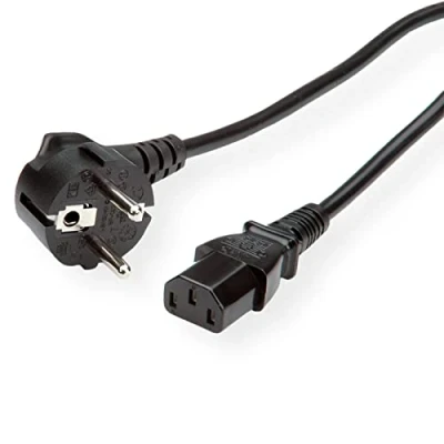 Afbeelding van VALUE stroomkabel, recht IEC Female, zwart, 1,8 m