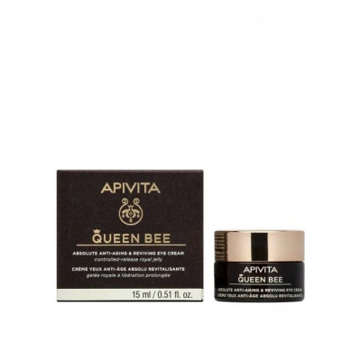 Afbeelding van Apivita Crème Face Care Queen Bee Absolute Anti Aging &amp; Reviving Eye Cream