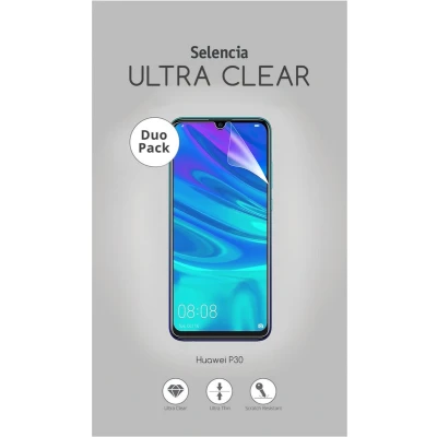 Afbeelding van Selencia Screenprotector Geschikt voor Huawei P30 Duo Pack Ultra Clear smartphone