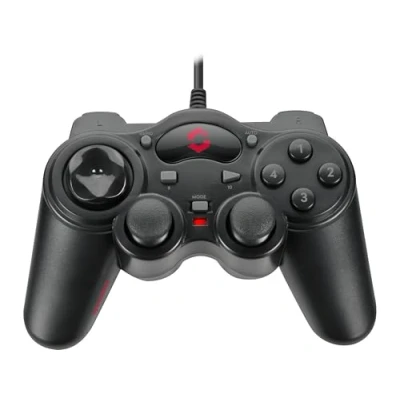 Image de SPEEDLINK SL 6515 BK THUNDERSTRIKE manette de jeu filaire