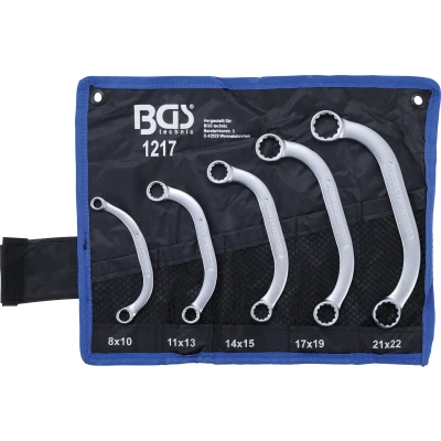 Afbeelding van BGS Startersleutelset 8x10 21x22 mm 5 delig
