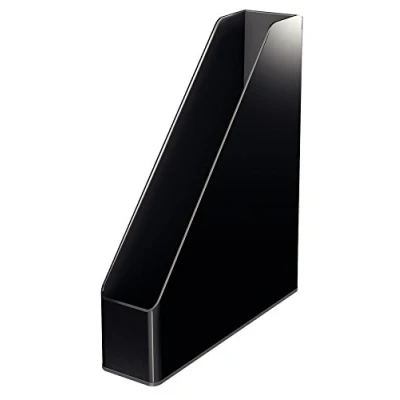 Afbeelding van Leitz Dual Black Tijdschriftenhouder Zwart
