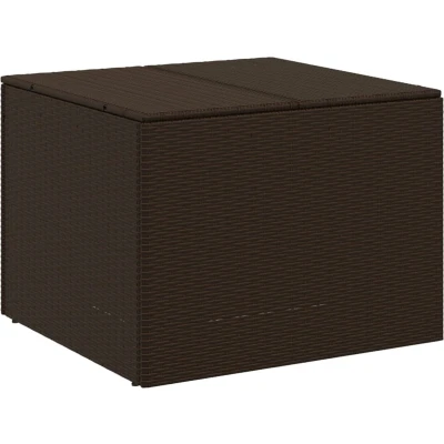 Afbeelding van Tuinbox 291 L poly rattan bruin