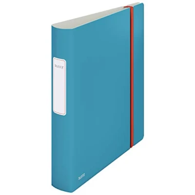 Afbeelding van Leitz 180 Active Cosy Kunststof Ordner met Rugetiket 2 Rings A4 Rugbreedte van 65mm Sereen Blauw