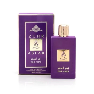Afbeelding van Ayat Perfumes Zhur Asfar eau de parfum, 100 ml, dames, oosterse Arabische geur, Dubai, gemaakt en ontworpen in Verenigde Emiraten (Zhur Asfar)