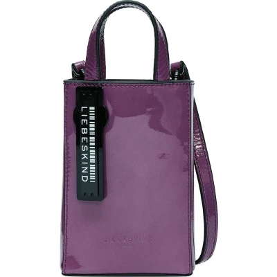 Afbeelding van LIEBESKIND BERLIN Handtas Schoudertas Paper Bag Naplack Paperbag xxs Neo Orchid Paars
