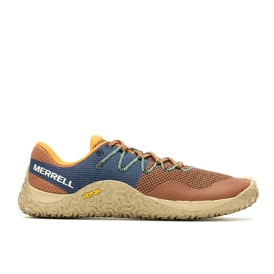 Afbeelding van Merrell Trail Glove 7 Loopschoen neutraal, Heren, Maat: 43.5, Nutshell/dazzle Textiel/ synthetisch