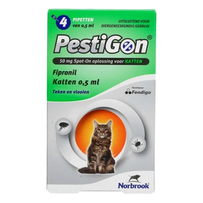 Afbeelding van Pestigon kat 4 pipetten