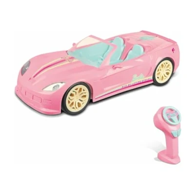 Afbeelding van Politiewagen op Afstandsbediening Barbie Dream car 1:10 40 x 17,5 12,5 cm