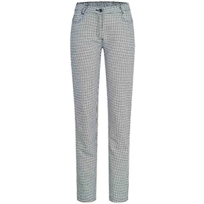 Afbeelding van GREIFF Damesbroek 5319 Basic Straight Fit, S/W Pepita