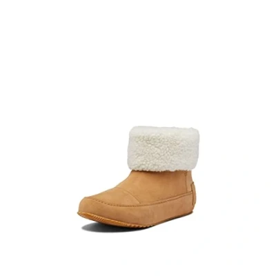 Afbeelding van Sorel GO Stumptown Bootie Korte laarzen, Dames, Maat: 41, Tawny buff/natural Leer en textiel
